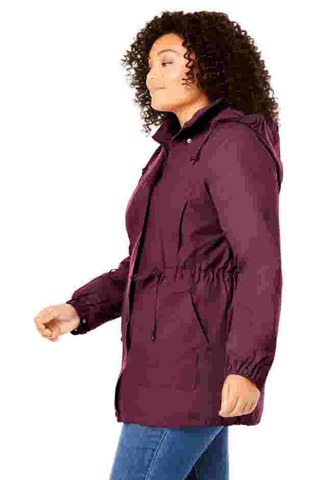 Fleece-Lined Taslon® Anorak image number 2