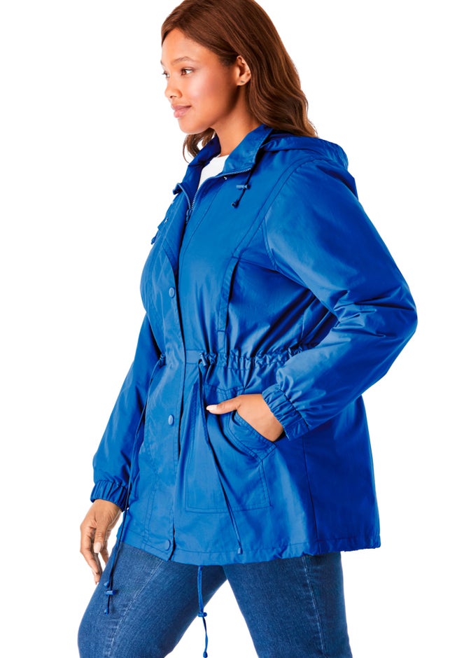 Fleece-Lined Taslon® Anorak image number 6