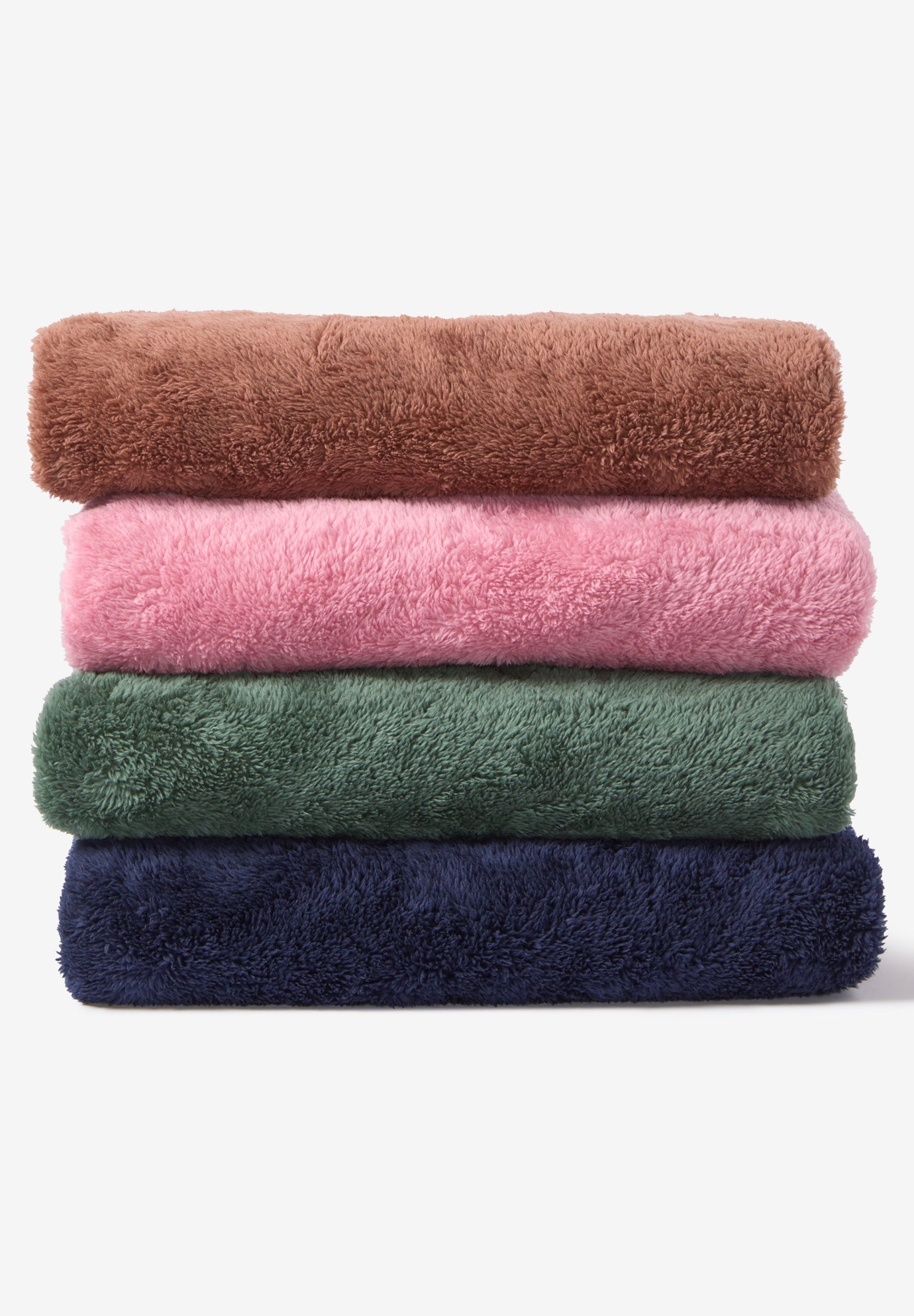 Pocket Textured Teddy Fleece Tunic Sweatshirt image number 2