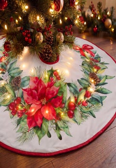 Pre-lit Tree Skirt