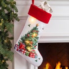 Pre-lit Stocking image number 0