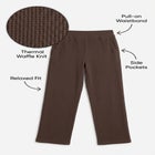 Everyday Waffle-Knit Straight-Leg Pull-On Pant image number 1