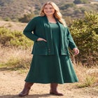 Thermal Two-Piece Jacket Dress Set image number 0
