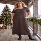 Thermal Two-Piece Jacket Dress Set image number 1