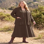 Thermal Two-Piece Jacket Dress Set image number 0