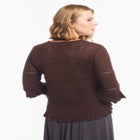 Tiered Ruffle Knit Top image number 1