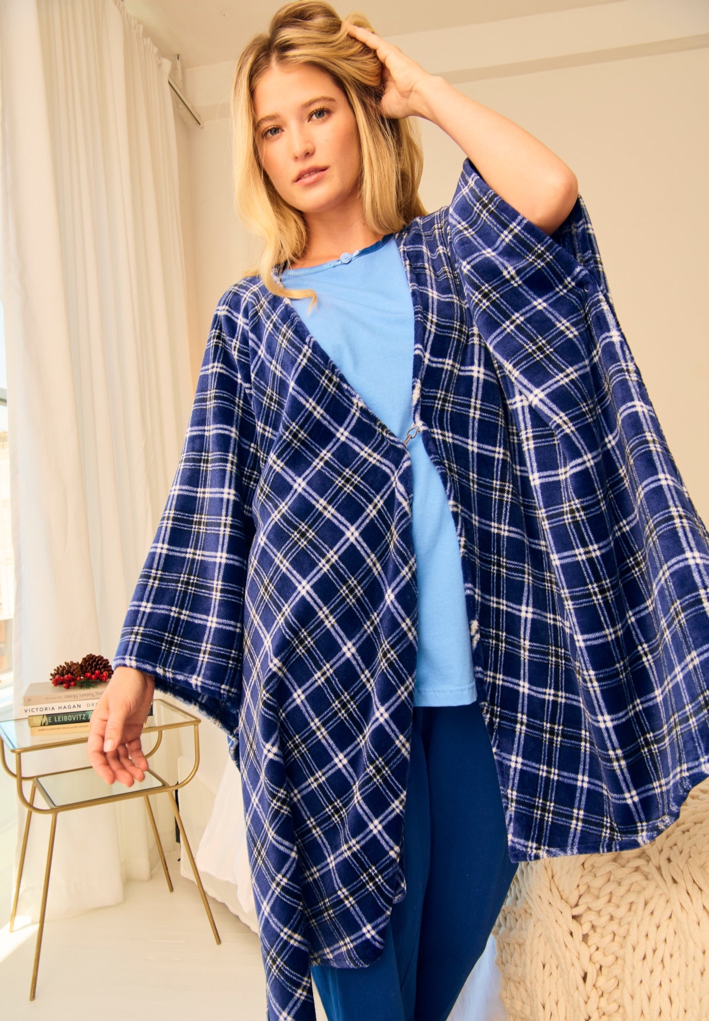 Cozy Poncho image number 1