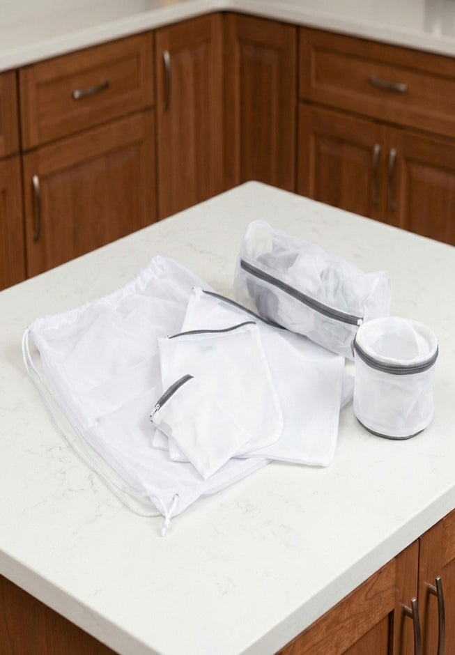 6-Pc. Mesh Wash Bags Set image number 4