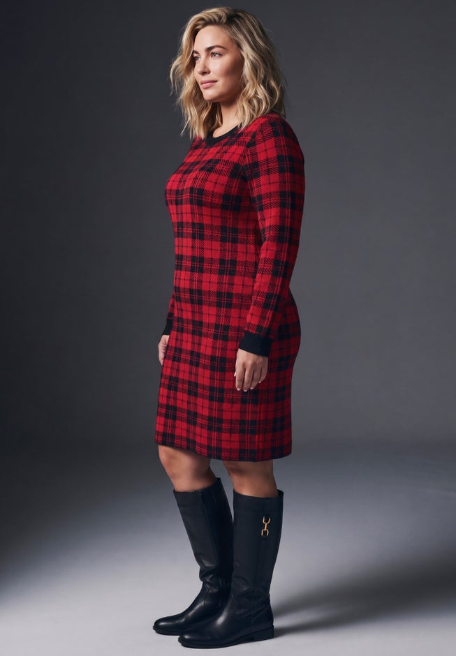 Calista Crewneck Sweater Dress image number 2