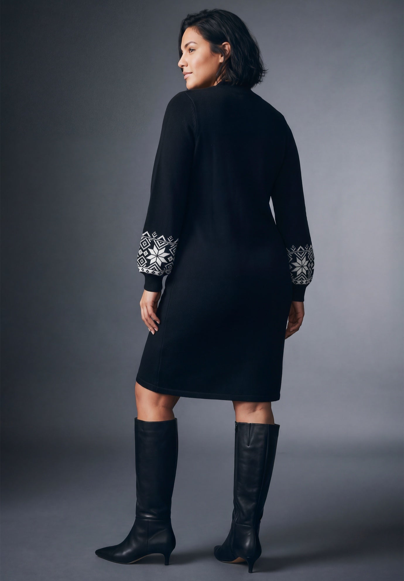 Farrah Fair Isle Dress image number 1
