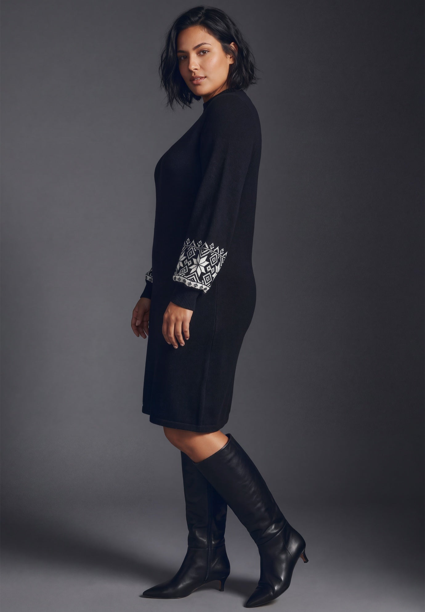 Farrah Fair Isle Dress image number 2