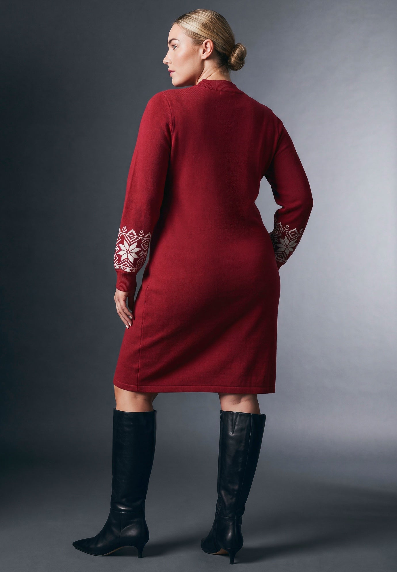 Farrah Fair Isle Dress image number 1