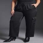 Cece Satin Cargo Pant image number 0