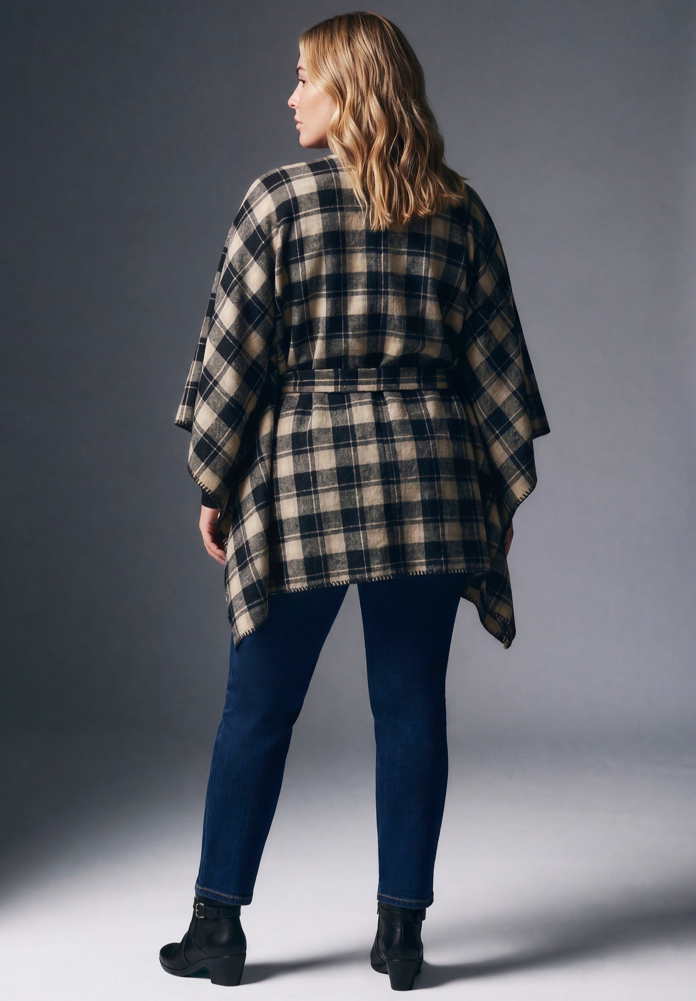 Brooklyn Belted Cape image number 2