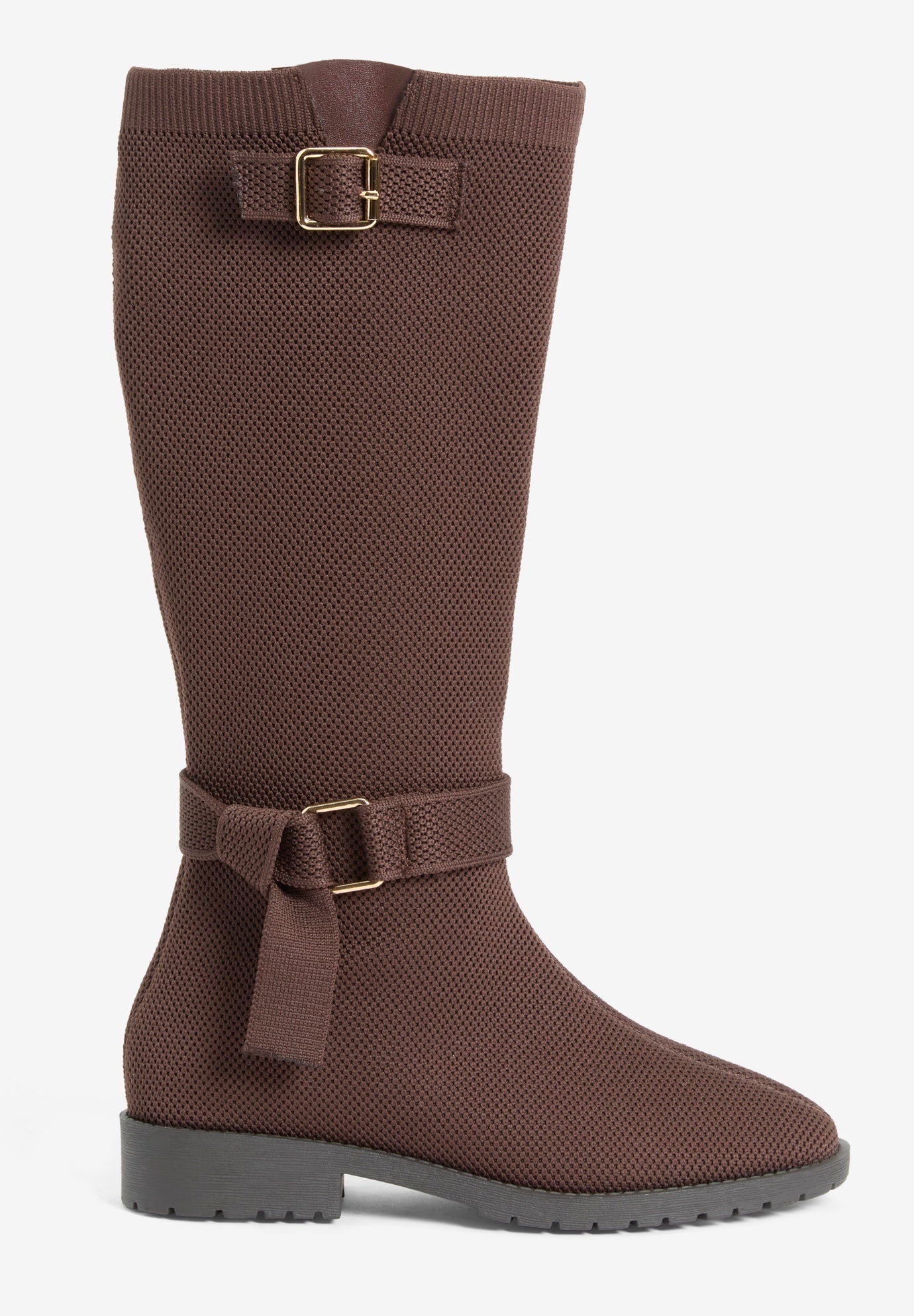 The Geraldine Stretch Wide Calf Boot image number 3