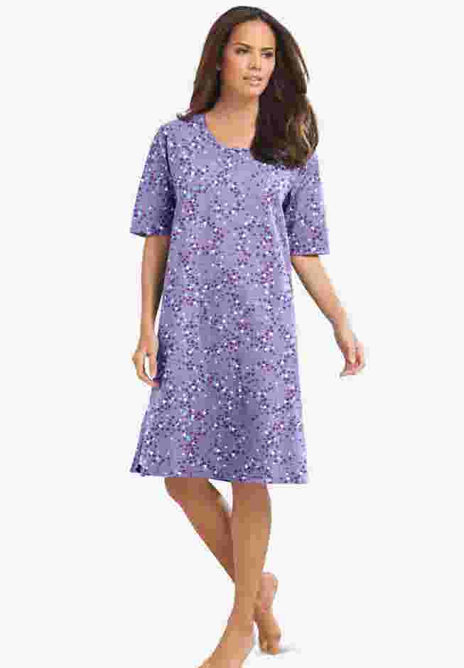 Short-Sleeve Sleepshirt image number 0