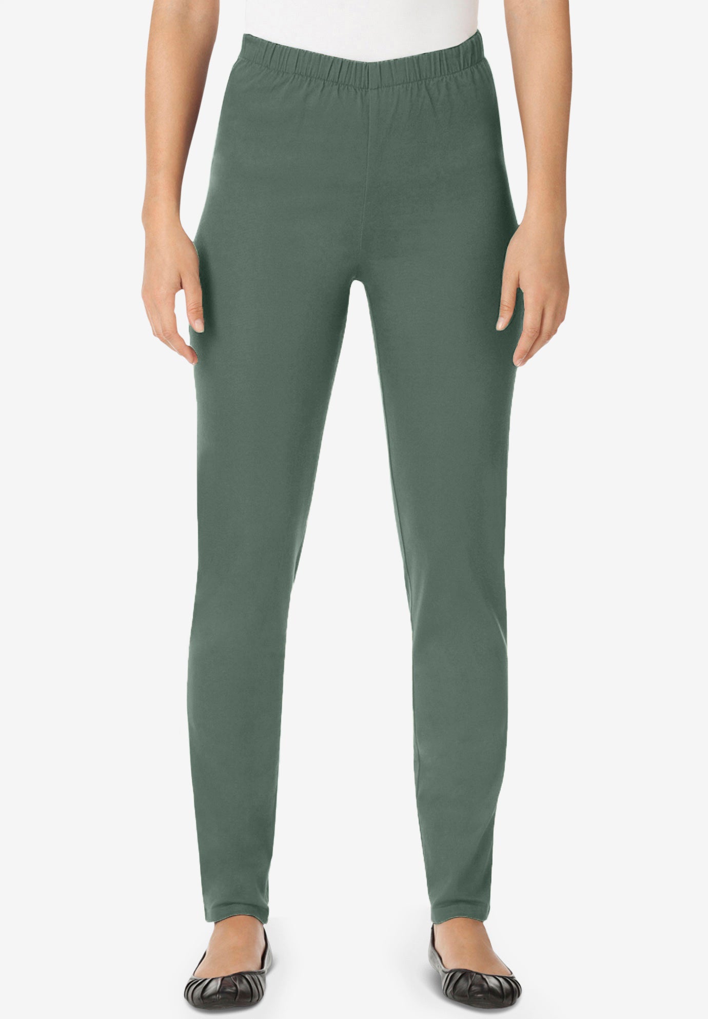 Fineline Stretch Denim Skinny Pull-On Jeans image number 0