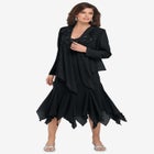 Sequin Jacket Dress Set image number null