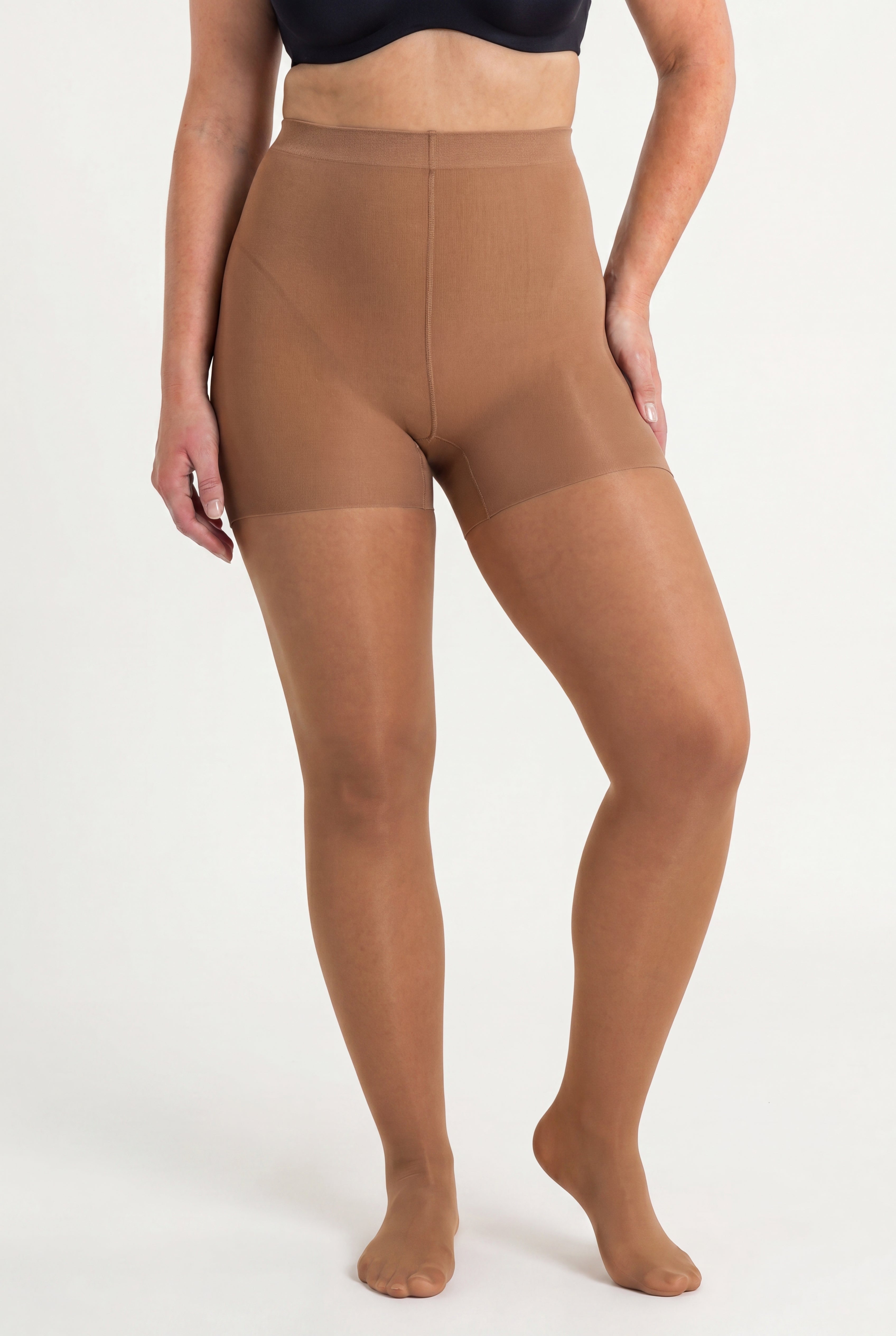 Silky Toes Control Top Ultra Soft Sheer 2-Pack Tights image number 4