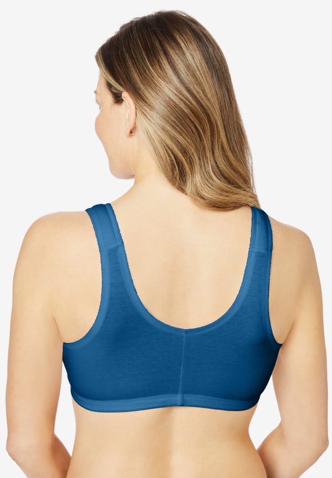 Leading Lady&reg; Meryl Cotton Front-Close Wireless Bra image number 1