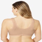 Leading Lady® Meryl Cotton Front-Close Wireless Bra image number null