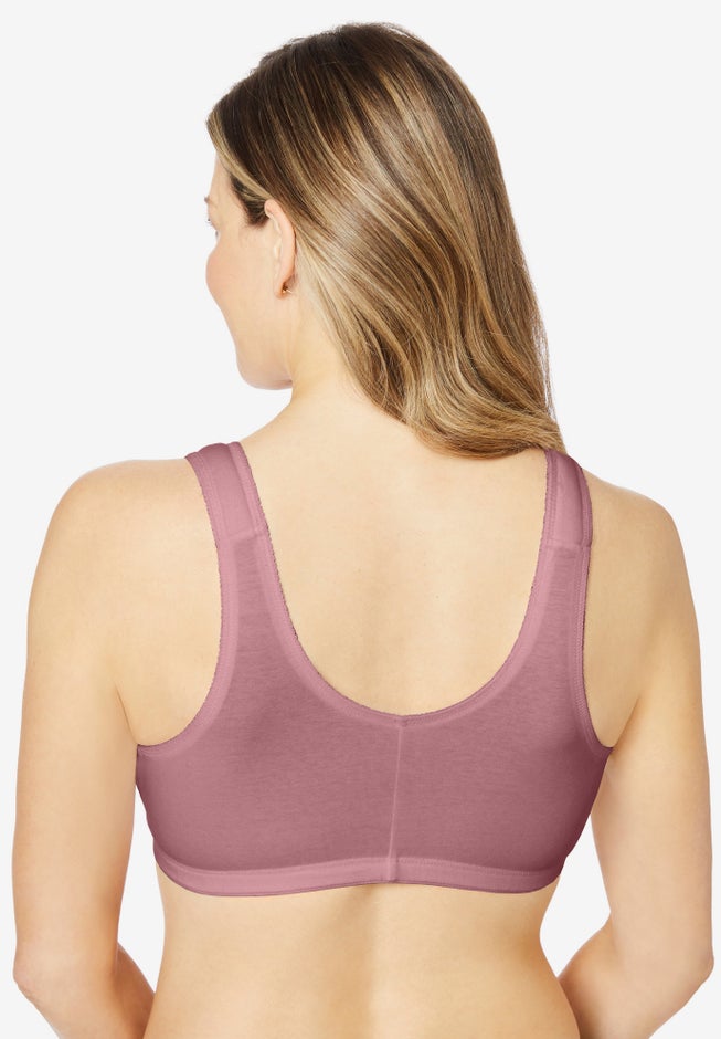 Leading Lady&reg; Meryl Cotton Front-Close Wireless Bra image number 1