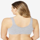 Leading Lady® Meryl Cotton Front-Close Wireless Bra image number null