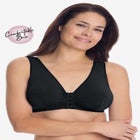 Leading Lady® Meryl Cotton Front-Close Wireless Bra image number null