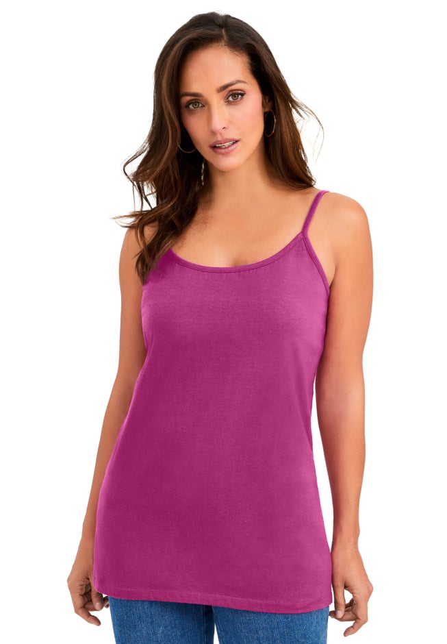 Stretch Cotton Cami image number 0
