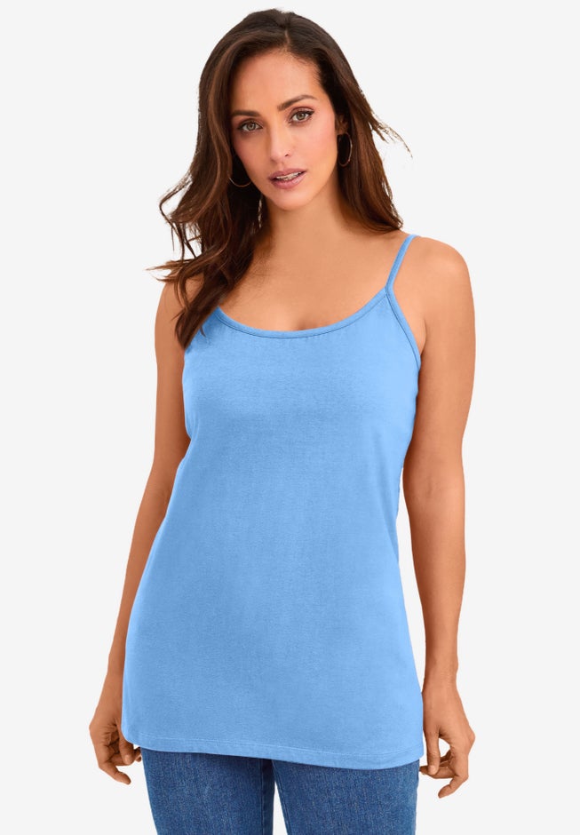 Stretch Cotton Cami image number 0