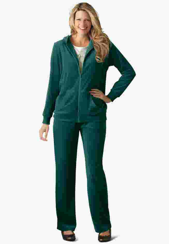 2-Piece Velour Hoodie Set image number 0