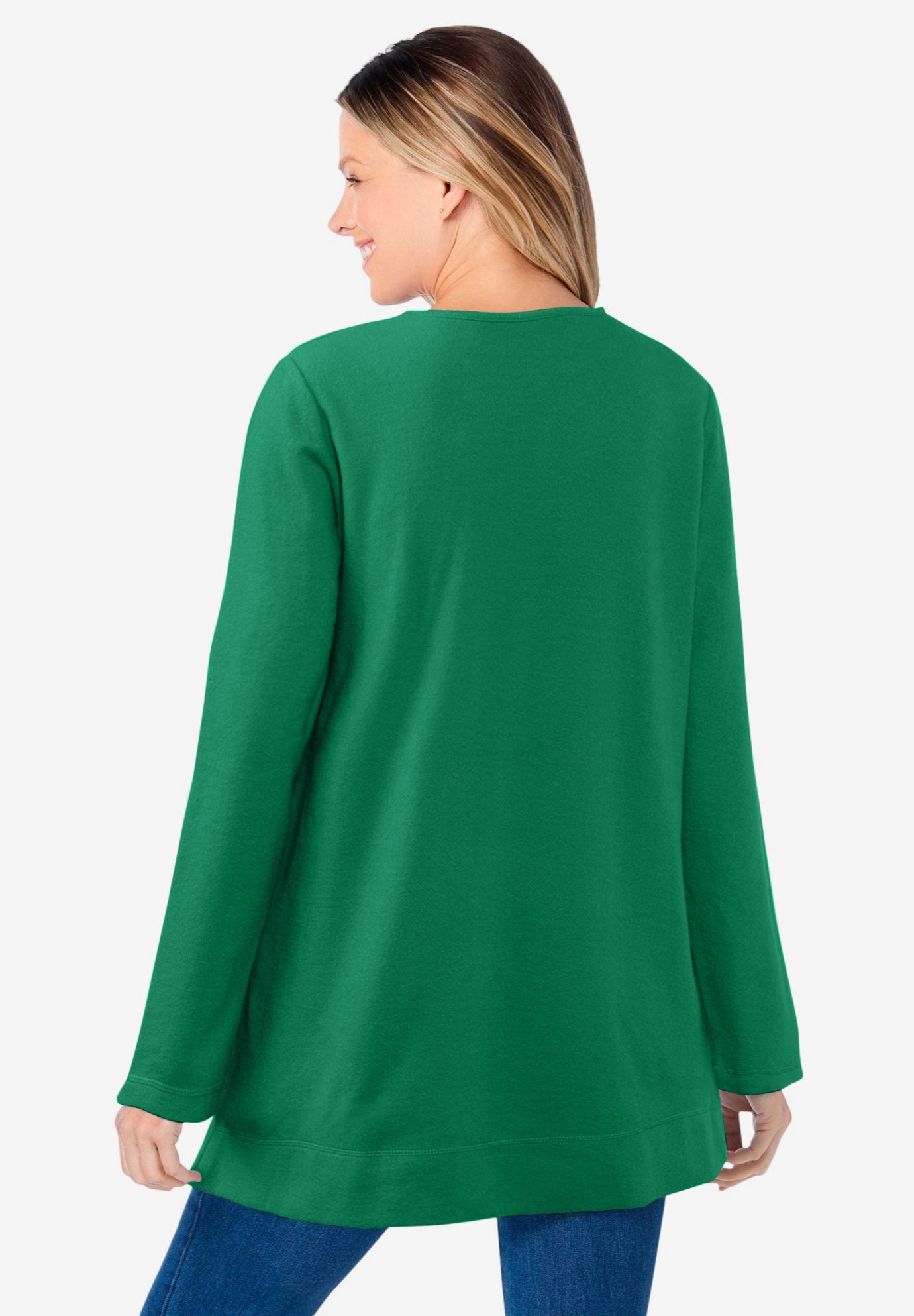 Crewneck Ultra Soft Sherpa Sweatshirt image number 1