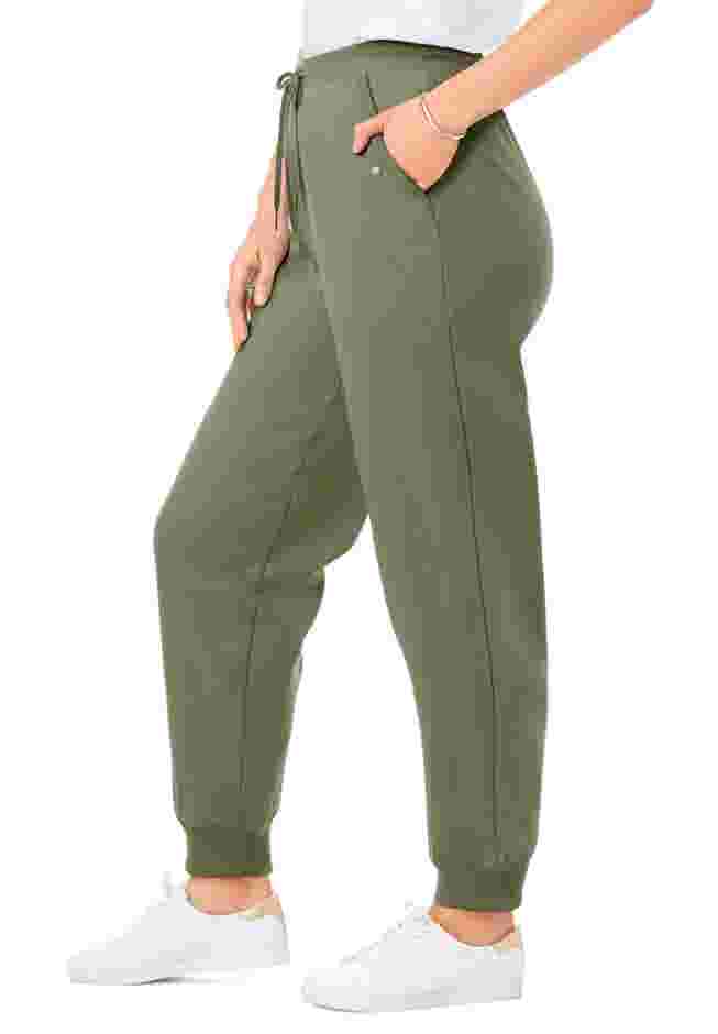 Womens Plus-Size Better-Fleece Pull-On Jogger Sweatpants image number 2