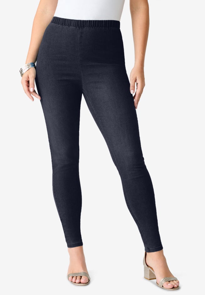 Plus Size Comfort Stretch Slim Leg Jean image number 0