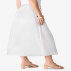 Plus Size Easy-Wear A-Line Skirt image number null