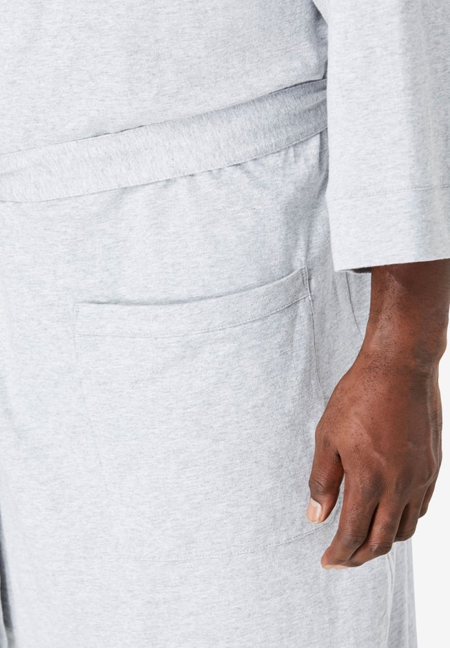 Cotton Jersey Robe image number 3