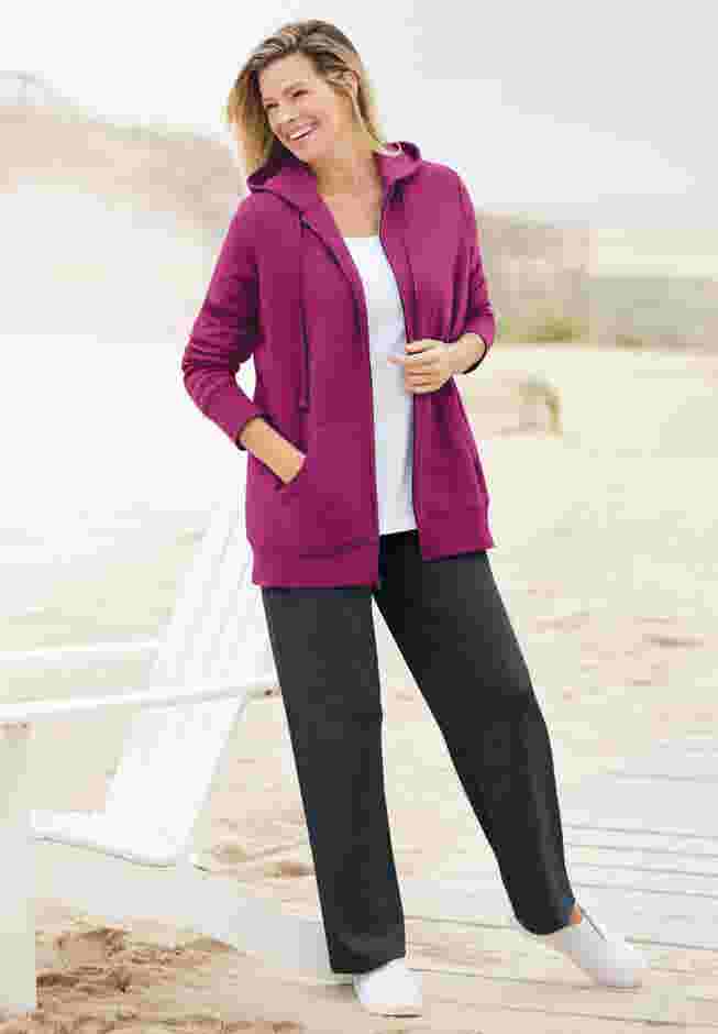 Better Fleece Zip-Front Hoodie image number 5