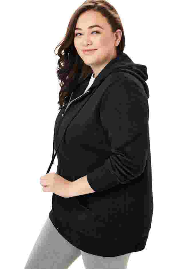 Better Fleece Zip-Front Hoodie image number 2