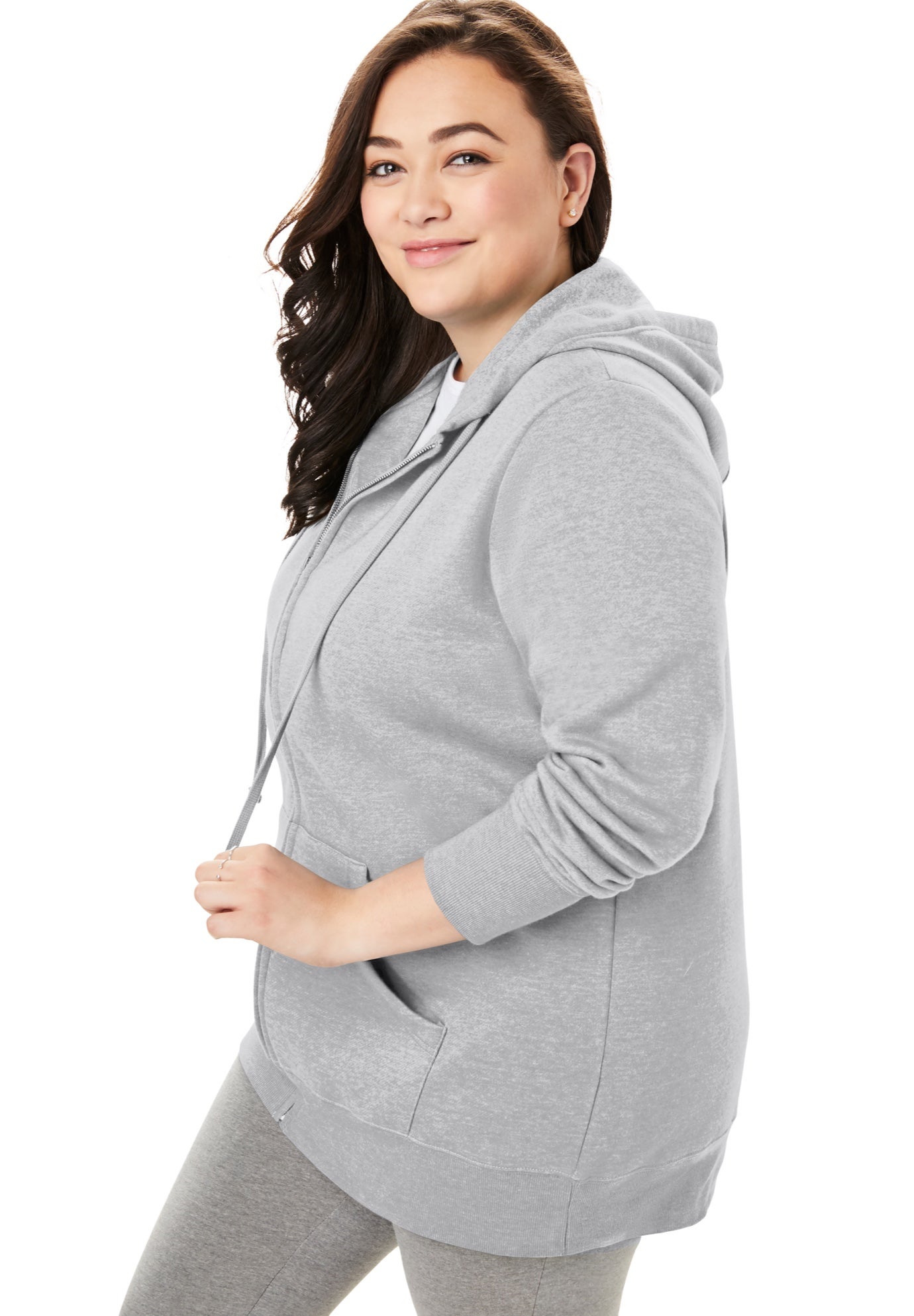 Better Fleece Zip-Front Hoodie image number 2