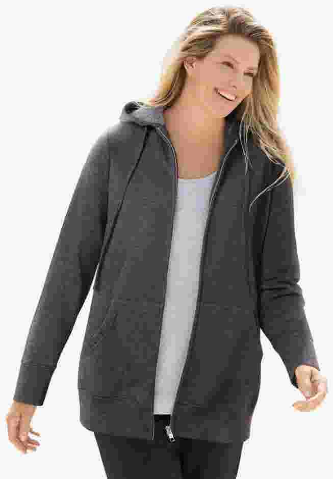 Better Fleece Zip-Front Hoodie image number 0