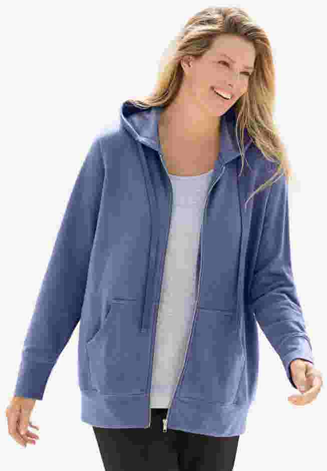 Better Fleece Zip-Front Hoodie image number 0