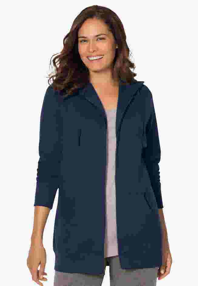 Better Fleece Zip-Front Hoodie image number 0