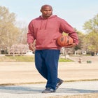 Lightweight Jersey Open-Bottom Sweatpants image number null