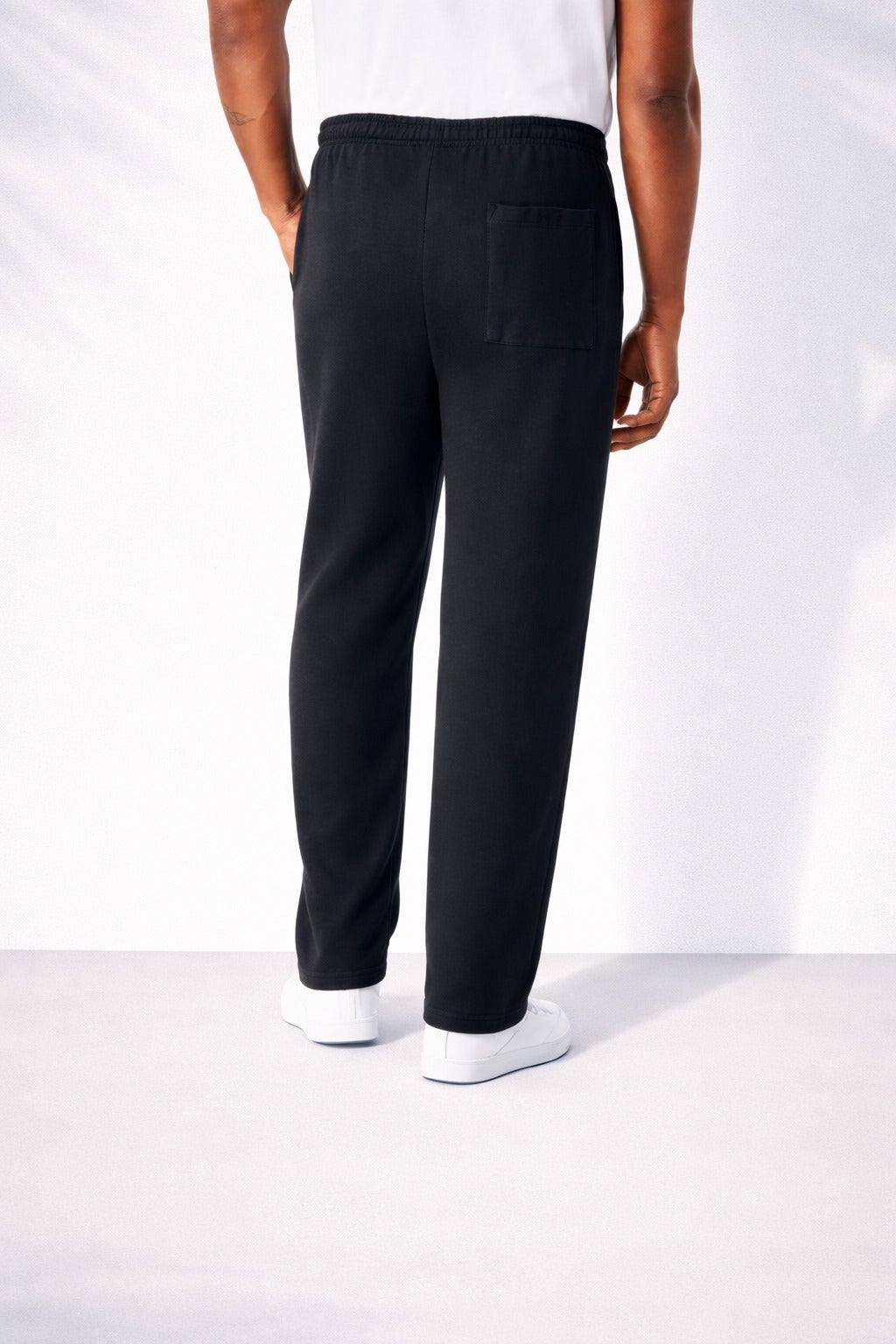 Fleece Open-Bottom Sweatpants image number 2