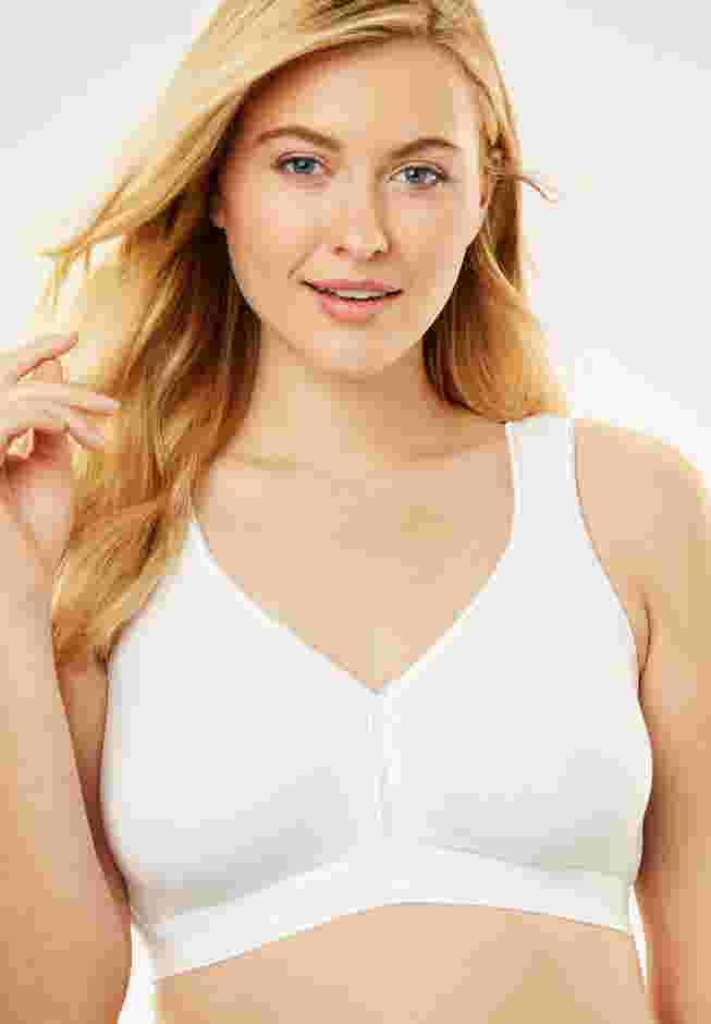 Wireless Back-Close Lounge Bra image number 0