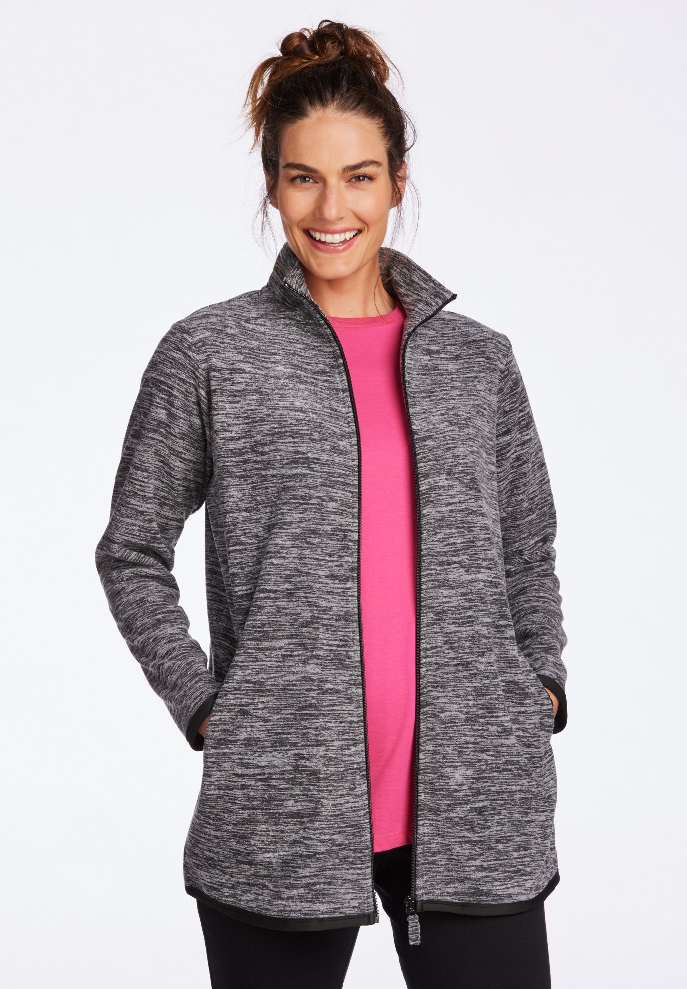 Zip-Front Microfleece Jacket image number 0