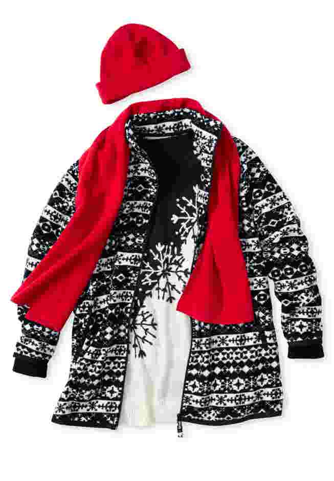 Zip-Front Microfleece Jacket image number 5