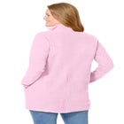 Zip-Front Microfleece Jacket image number null