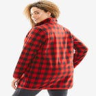 Zip-Front Microfleece Jacket image number null