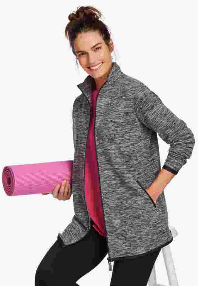 Zip-Front Microfleece Jacket image number 5